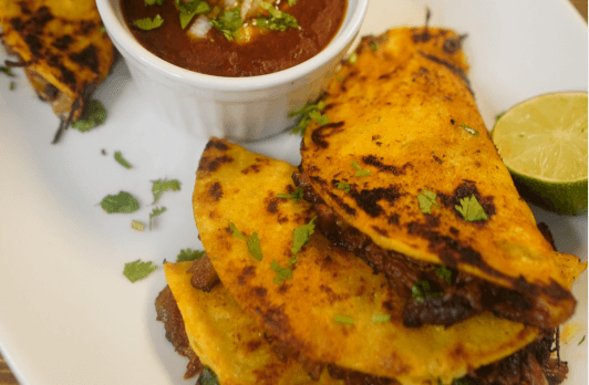 Sous Vide BirriaTacos
