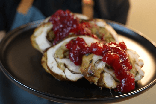 Sous Vide Turkey Roulade